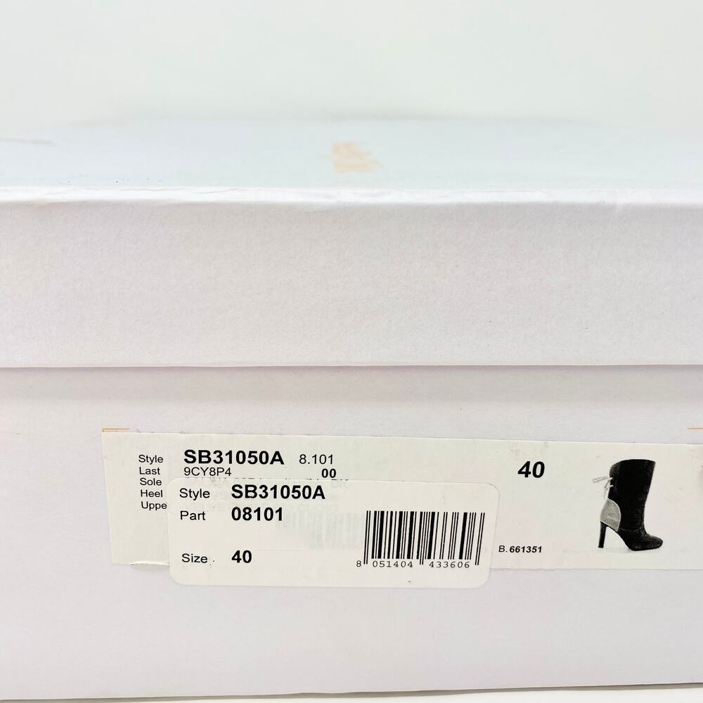See By Chloé Lara Tan Soft Calfskin Leather Corset Heel Boots Box 40 - Picture 14 of 14